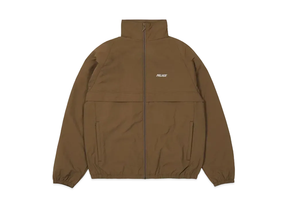 PALACE VENTED SHELL JACKET "Brown"