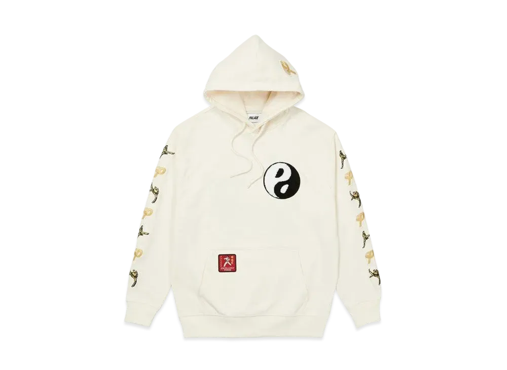 PALACE HIGH KICK HOOD "Off White"