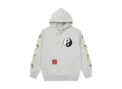 PALACE HIGH KICK HOOD "Grey Marl"