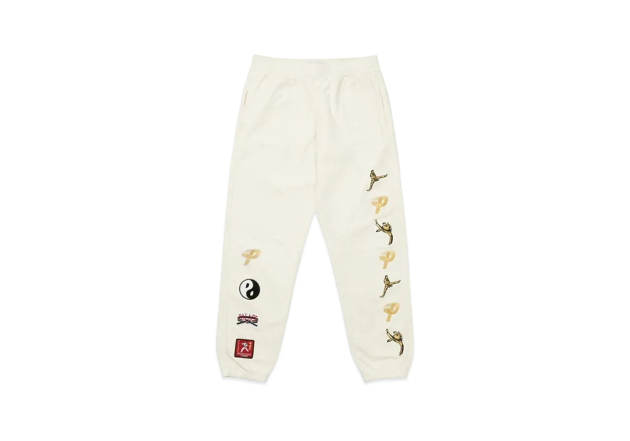 PALACE HIGH KICK JOGGERS "Off White"