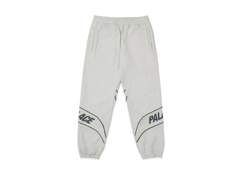 PALACE PIPE JOGGERS "Grey Marl"