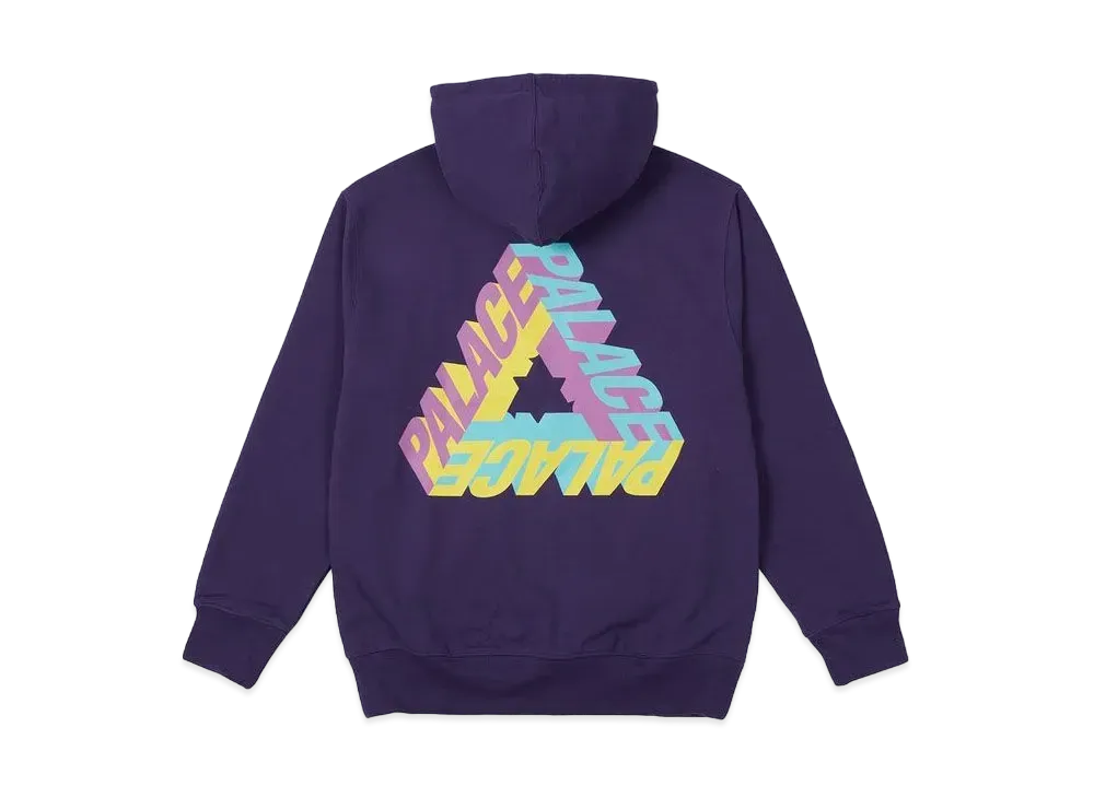 PALACE P-3D HOOD "Purple"