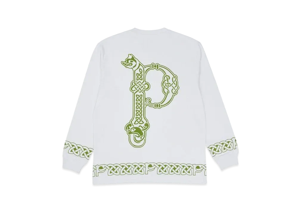 PALACE YE OLDE P LONGSLEEVE "White"