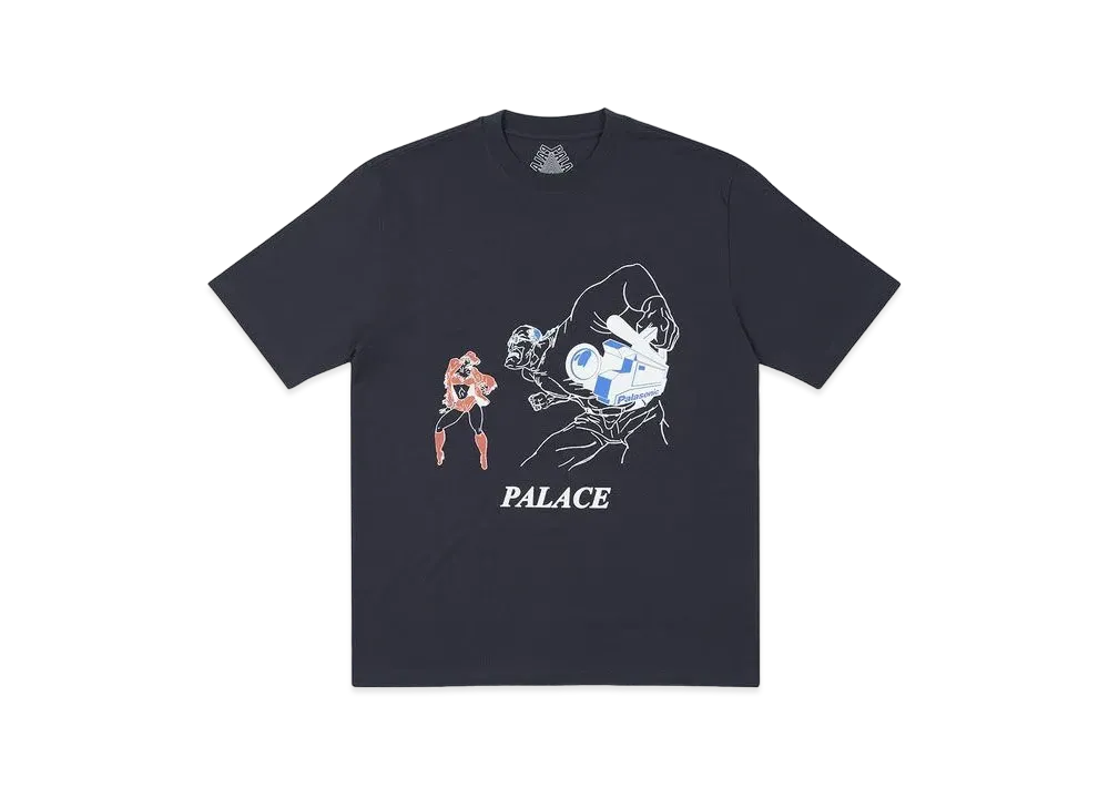 PALACE P-SONIC T-SHIRT "Navy"