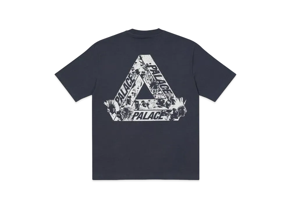 PALACE TRI-HEADS T-SHIRT "Navy"
