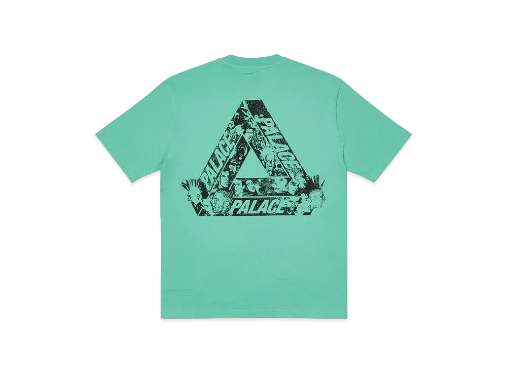 PALACE TRI-HEADS T-SHIRT "Aqua"