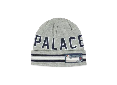 PALACE COLLEGE BEANIE "Light Grey Marl"