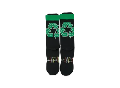 PALACE ADIDAS PALACE RUNNING SOCKS "Black"