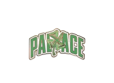 PALACE STRIKE IT LUCKY PIN BADGE "Green"