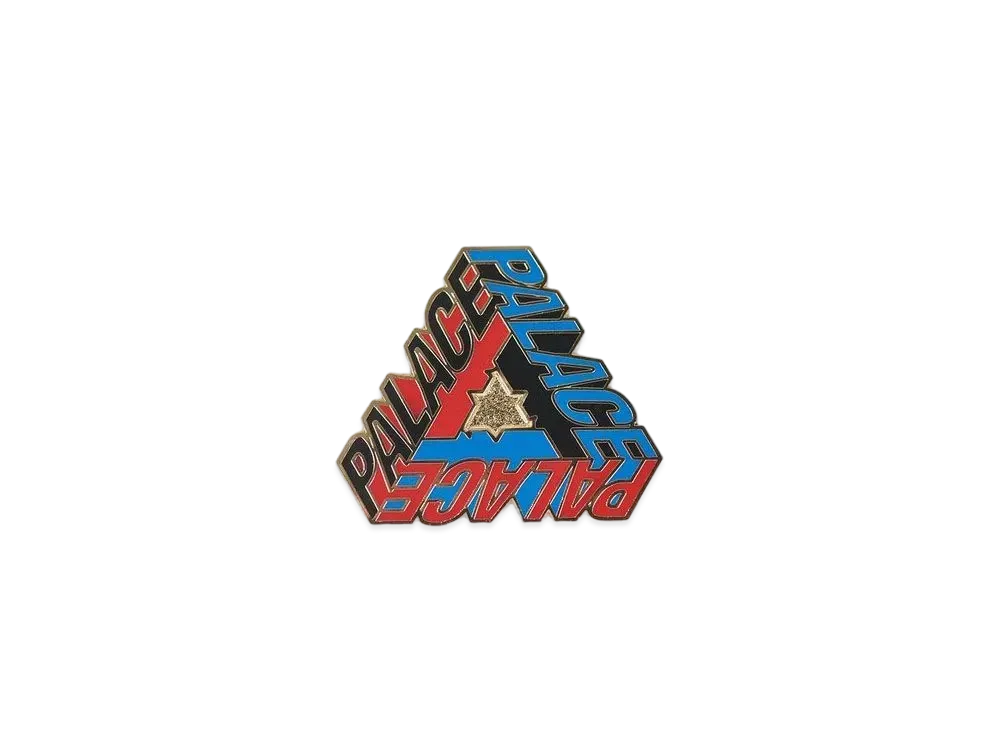 PALACE P 3-D PIN BADGE "Multi"