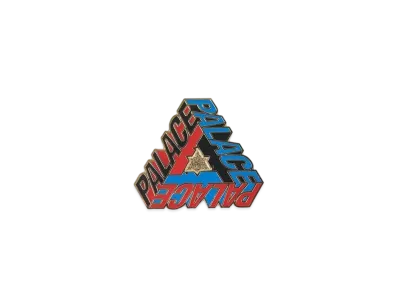 PALACE P 3-D PIN BADGE "Multi"
