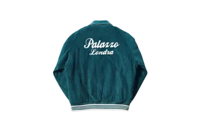 PALACE Palazzo Cord Bomber "Teal"