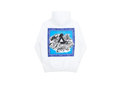 PALACE Getting Higher Hood "White"