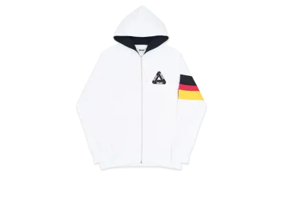 PALACE Ragu Zip Hood "White"