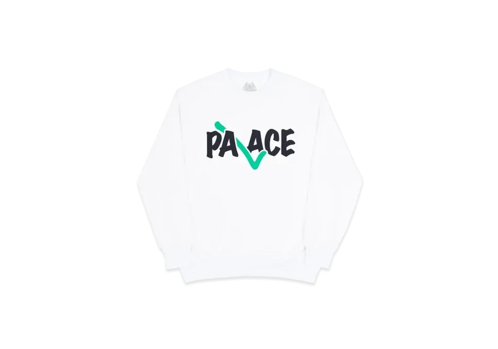 PALACE Correct Crew "White"
