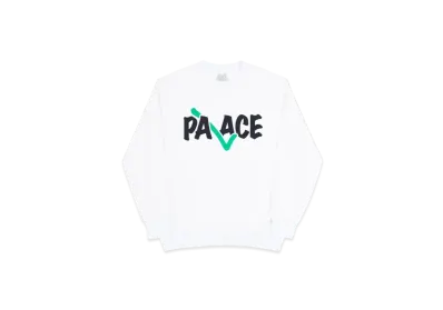 PALACE Correct Crew "White"