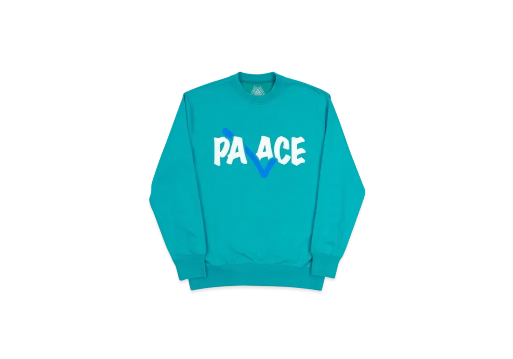 PALACE Correct Crew "Sea Green"