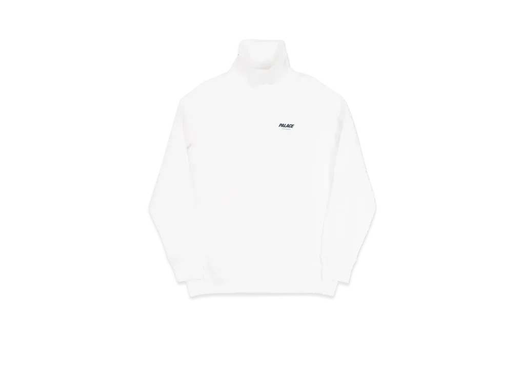 PALACE Custom Roll Neck "White"