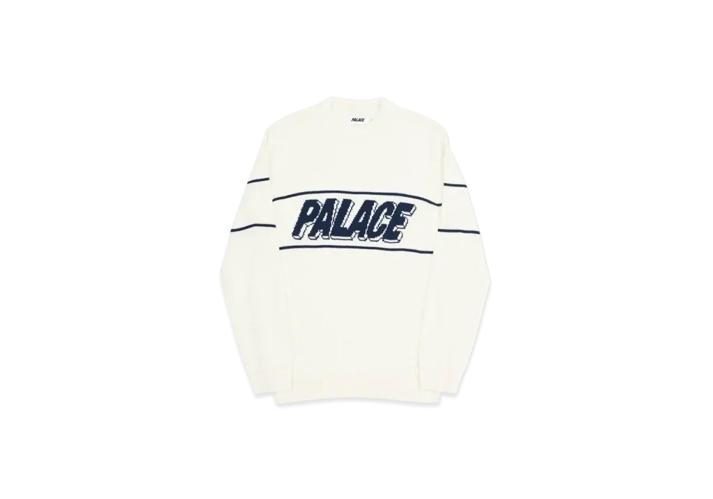 PALACE 3P Knit "White"
