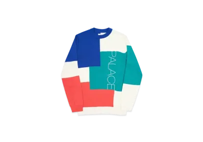 PALACE Blukko Knit "White Blue"