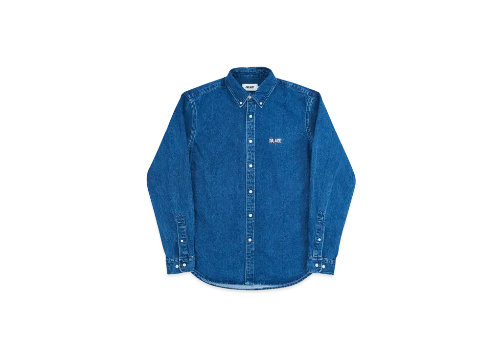 PALACE Correct Denim Shirt "Stone"