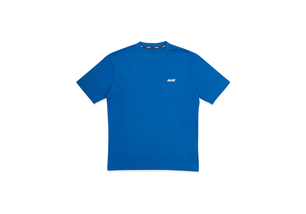PALACE Basically a Pocket T-Shirt "Blue"