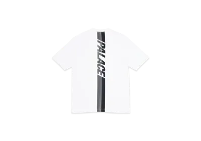 PALACE Line Stripe T-Shirt "White"