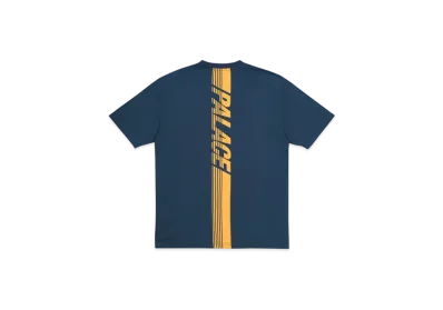 PALACE Line Stripe T-Shirt "Navy"