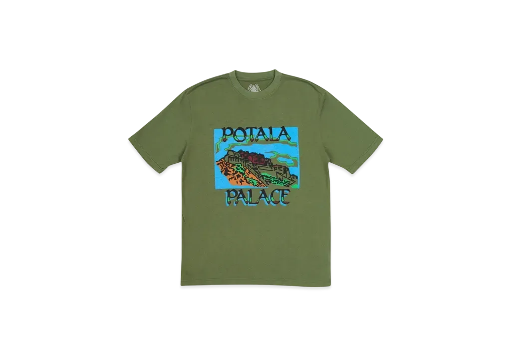 PALACE Pot T-Shirt "Army Green"
