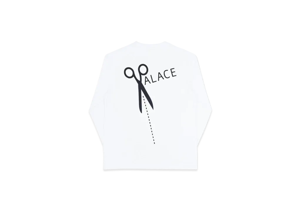 PALACE Scissor Longsleeve "White"