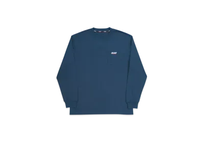 PALACE Basically a Pocket Longsleeve "Navy"