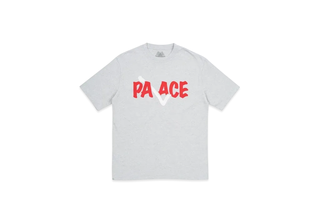 PALACE Correct T-Shirt "Grey Marl"