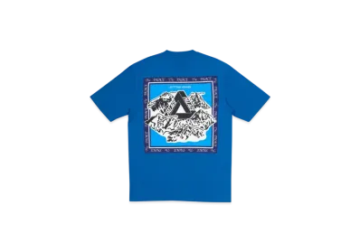 PALACE Getting Higher T-Shirt "Blue"