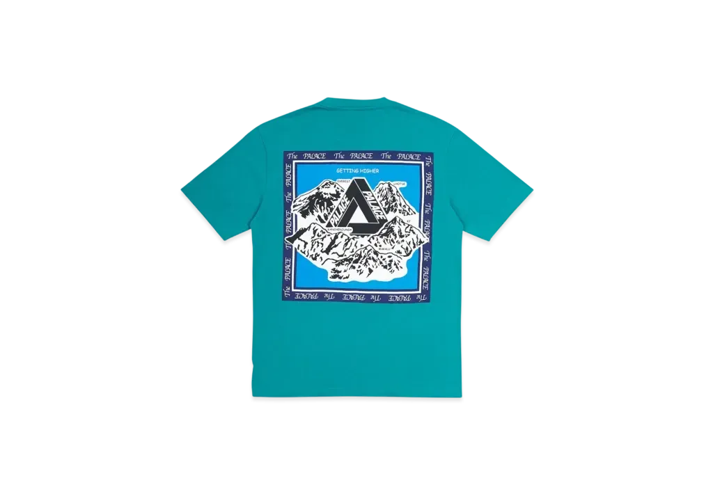 PALACE Getting Higher T-Shirt "Sea Green"