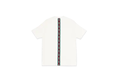 PALACE Vertical Weave T-Shirt "White"