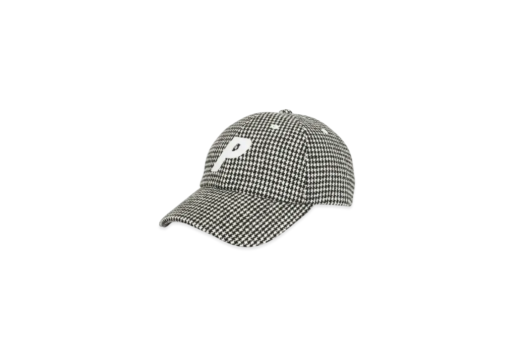 PALACE P 6-Panel Houndstooth "Black White"