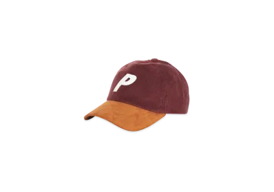 PALACE P 6-Panel Suede "Burgundy"