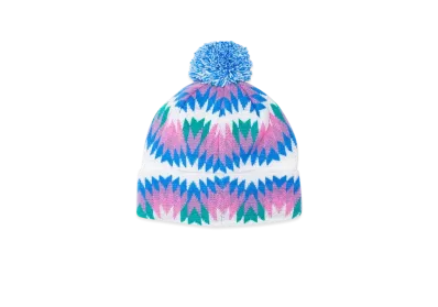 PALACE Zig Zag Beanie "White"