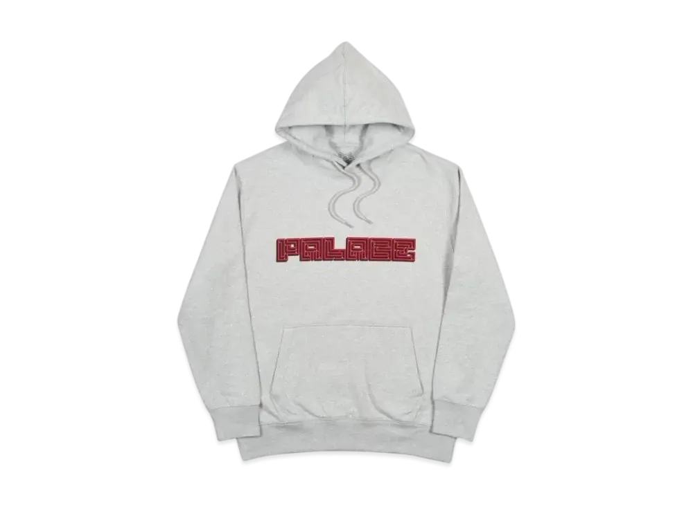 PALACE Mazin Hood "Grey Marl"