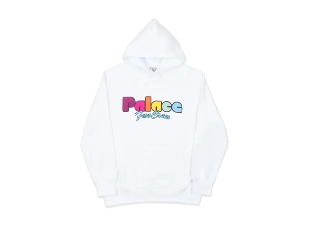 PALACE Fun Hood "White"