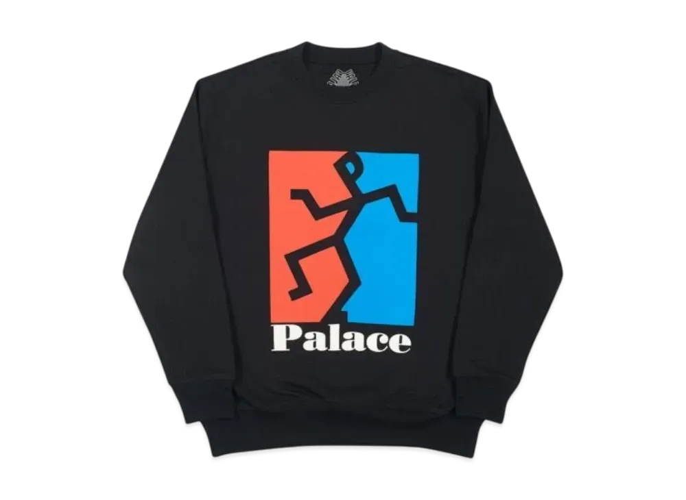 PALACE P(Iss) Head Crew "Black"