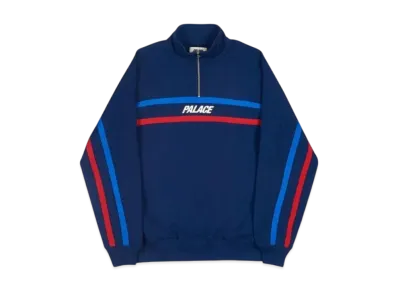 PALACE S-Line 1/4 Zip "Navy"