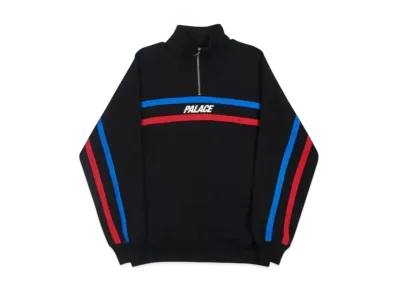 PALACE S-Line 1/4 Zip "Black"