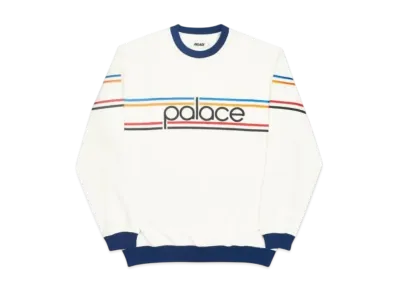 PALACE Bennytron Crew "White Navy"