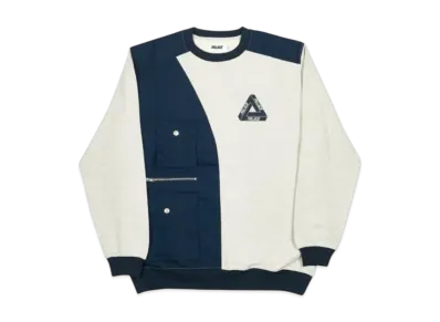 PALACE Patch Crew "Grey Marl"