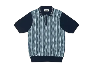 PALACE Zip Knit "Navy"