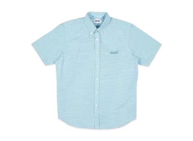 PALACE Service Short Sleeve Shirt "Green White"