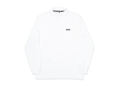 PALACE Basically a Rugby Top "White"