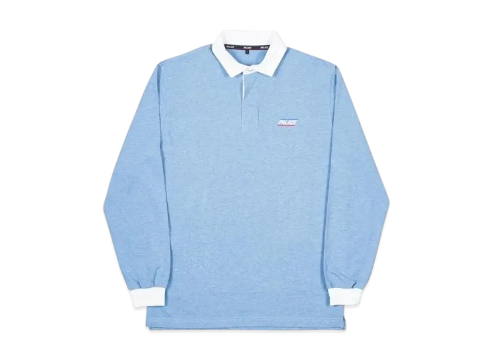 PALACE Basically a Rugby Top "Blue"