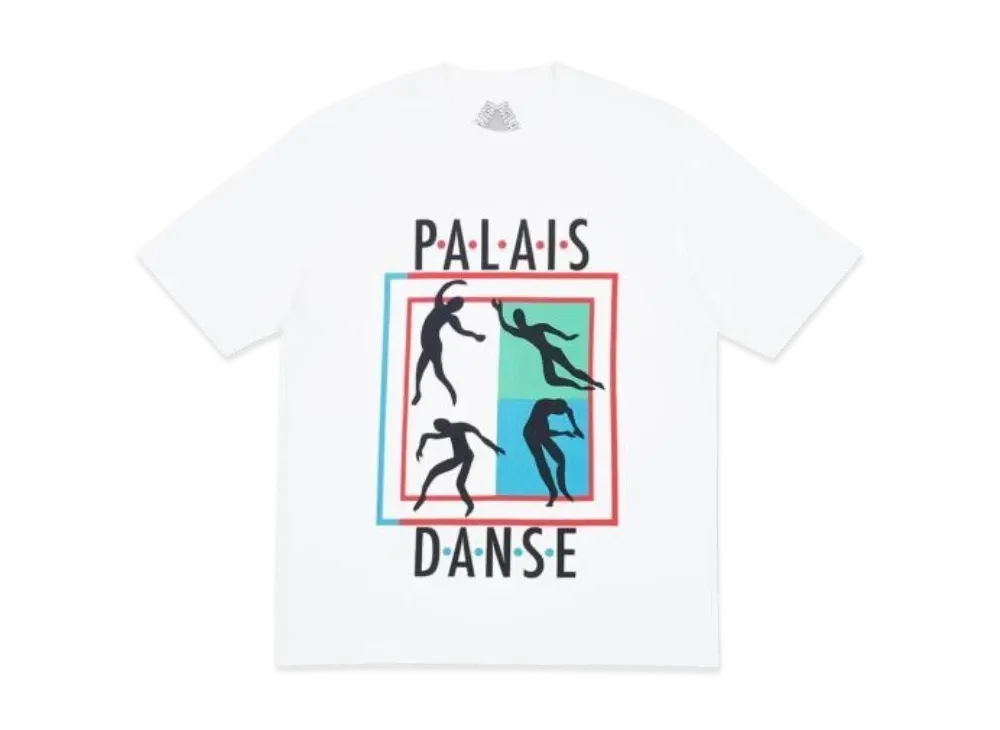 PALACE Danse-Crew T-Shirt "White"